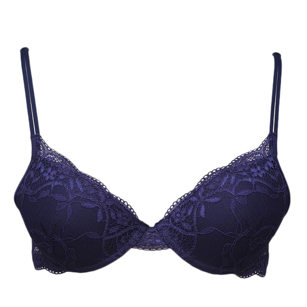Women's Eminent Foam & Ring Bra - Blue - test-store-for-chase-value