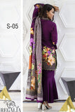 Salina Digital Printed Khaddar 3 Piece Unstitched Suit - 05 - test-store-for-chase-value