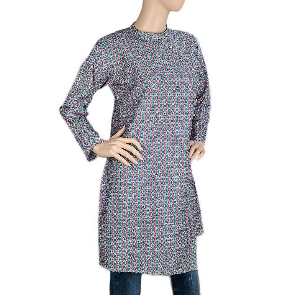 Women's Printed Kurti - Multi - test-store-for-chase-value