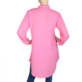 Women's Lace Georgette Top - Pink - test-store-for-chase-value