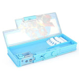 Boys Double Sided Pencil Box - Blue - test-store-for-chase-value
