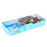 Boys Double Sided Pencil Box - Blue - test-store-for-chase-value