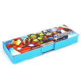 Avengers Double Sided Pencil Box - Blue - test-store-for-chase-value