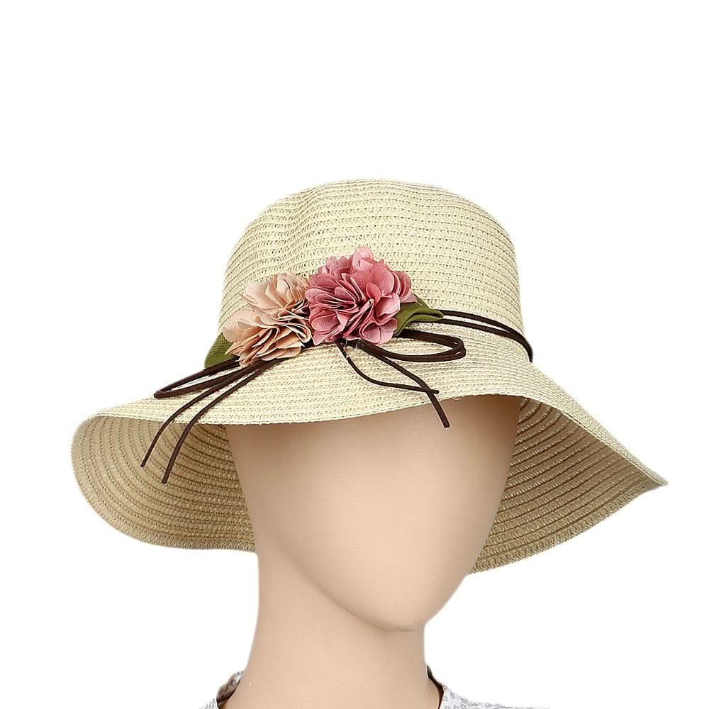 Women's Floppy Hat - Beige - test-store-for-chase-value