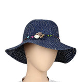 Women's Floppy Hat - Blue - test-store-for-chase-value