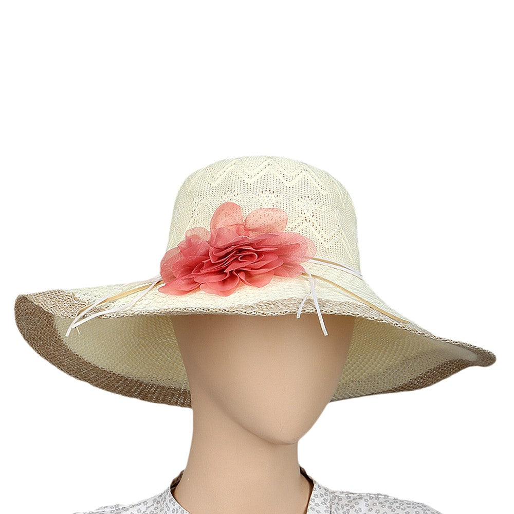 Women's Floppy Hat - Beige - test-store-for-chase-value