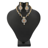 American Diamond Women's Kanthi Set - Gold & Silver - test-store-for-chase-value