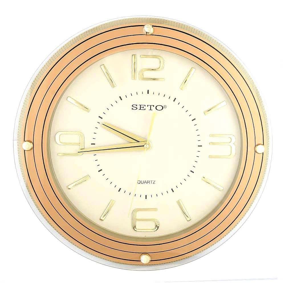 Analog Wall Clock 1008 - Copper & Fawn - test-store-for-chase-value