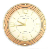 Analog Wall Clock 1008 - Copper & Fawn - test-store-for-chase-value