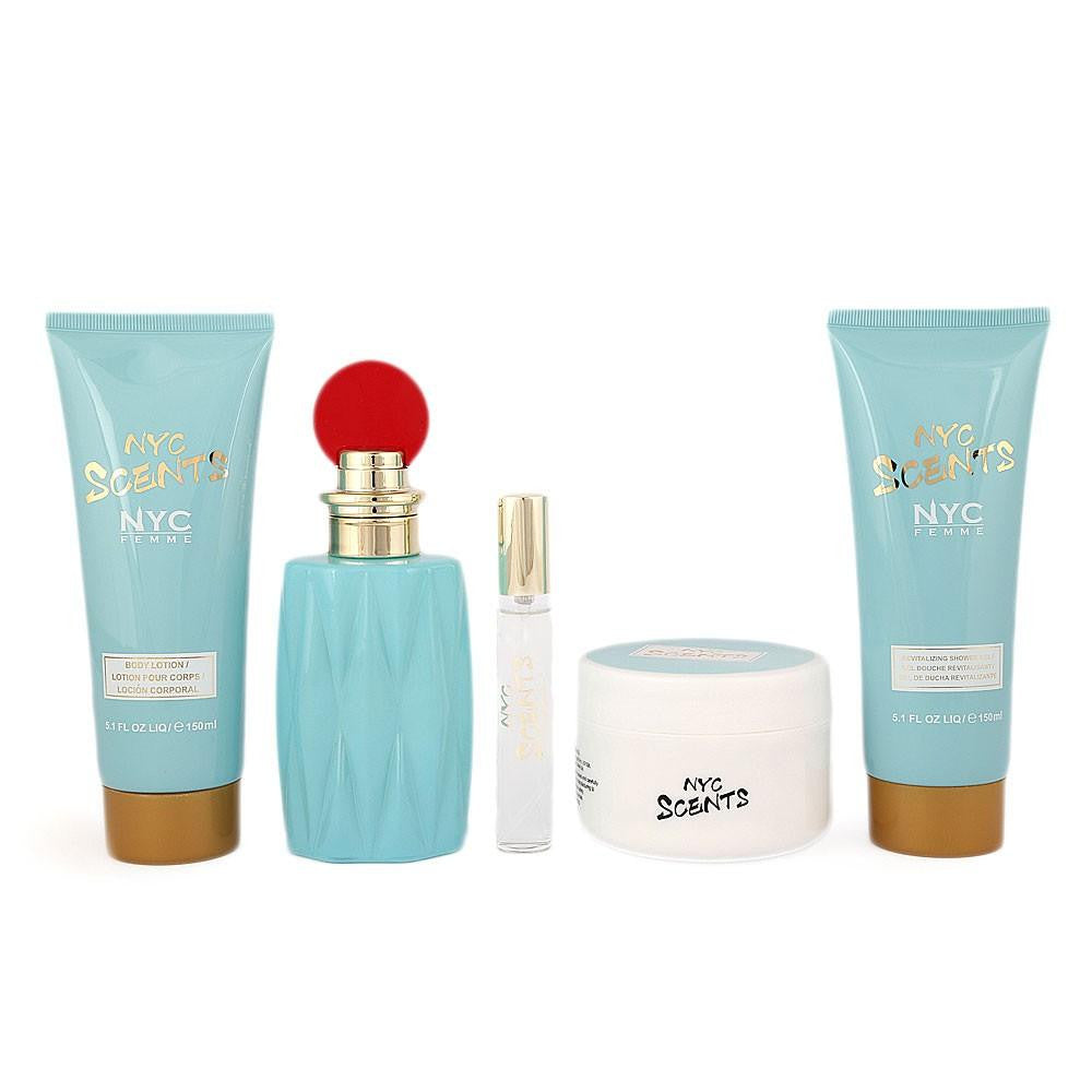 NYC Scent Women's Gift Set - 5 Pcs - test-store-for-chase-value
