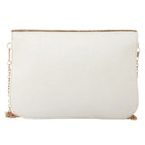 Women's Fancy Clutch 6560 - Off White - test-store-for-chase-value