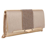 Women's Fancy Clutch 6700 - Golden - test-store-for-chase-value