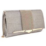 Women's Fancy Clutch 6700 - Silver - test-store-for-chase-value