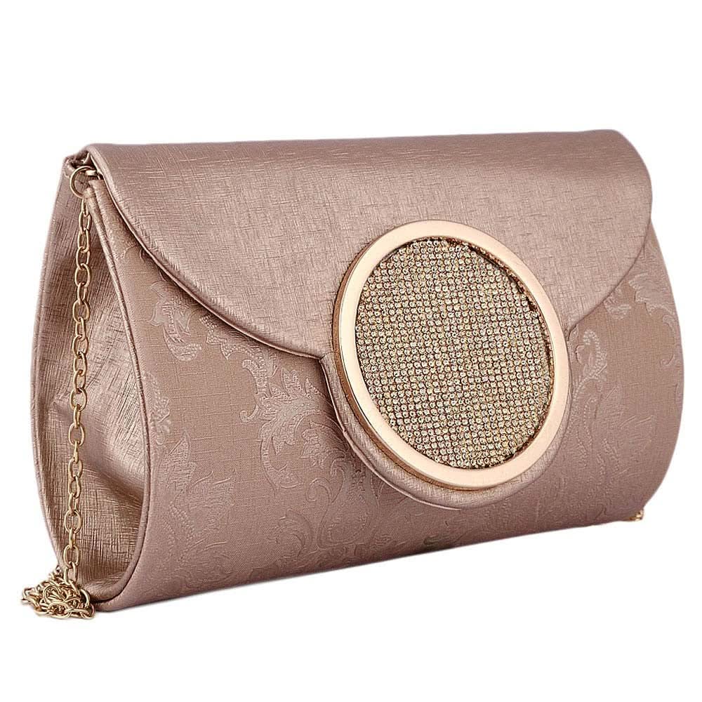 Women's Fancy Clutch 6694 - Peach - test-store-for-chase-value