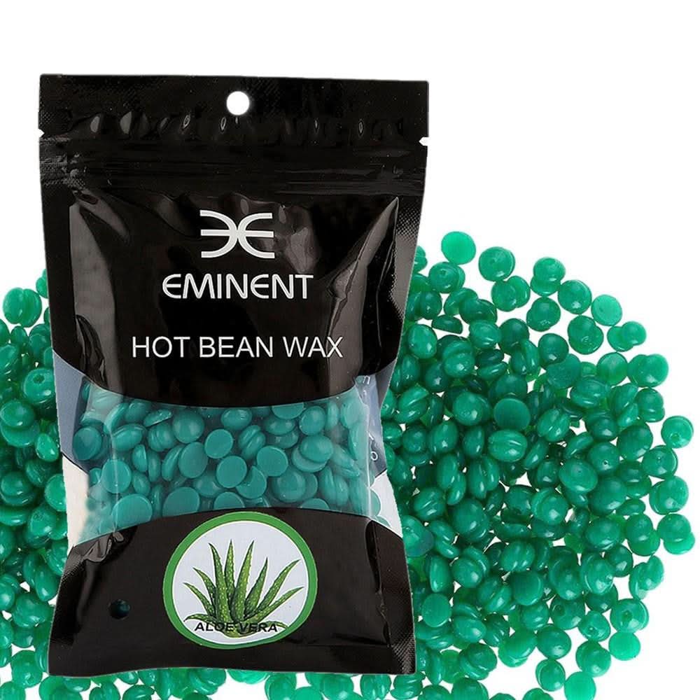Eminent Hot Beans Wax 100 gm - Aloe Vera - test-store-for-chase-value