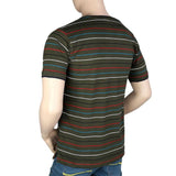 Men's V-Neck Half Sleeve T-Shirt - Multi - test-store-for-chase-value