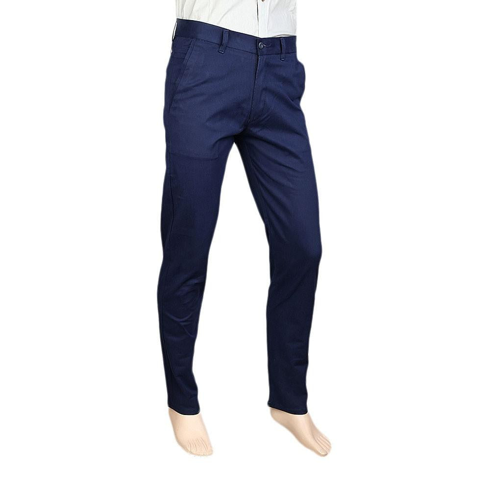 Men's Zara Cotton Pant - Navy Blue - Navy/Blue - test-store-for-chase-value