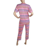 Women's 2 Piece Night Suit - Pink - test-store-for-chase-value