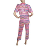 Women's 2 Piece Night Suit - Pink - test-store-for-chase-value