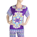 Women's 2 Piece Night Suit - Purple - test-store-for-chase-value
