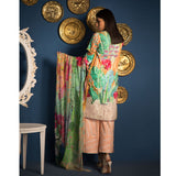 Sapphire Garden Picnic B 3 Piece Lawn Suit - test-store-for-chase-value