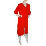 Women's Nighty 2 Pcs Set - Red - Red - test-store-for-chase-value