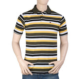 Men's Collar Half Sleeve T-Shirt - Multi - Multi - test-store-for-chase-value
