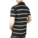 Men's Collar Half Sleeve T-Shirt - Multi - Multi - test-store-for-chase-value