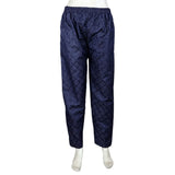 Women's Embroidered Trouser - Navy Blue - Navy/Blue - test-store-for-chase-value
