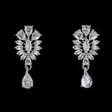 American Diamond Ear Tops - Silver - test-store-for-chase-value