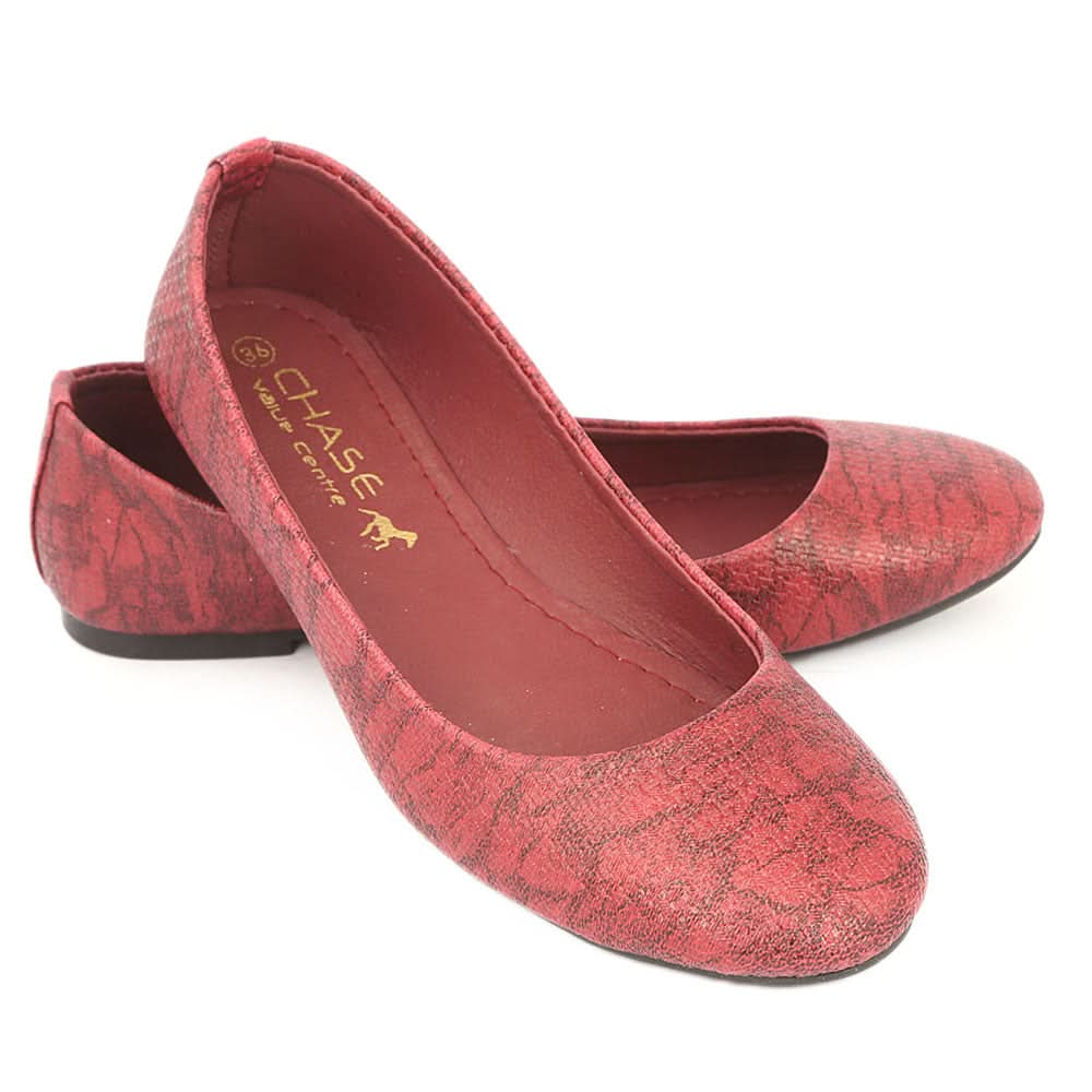 Women's Fancy Pumps - Maroon, Women, Pumps, Chase Value, Chase Value