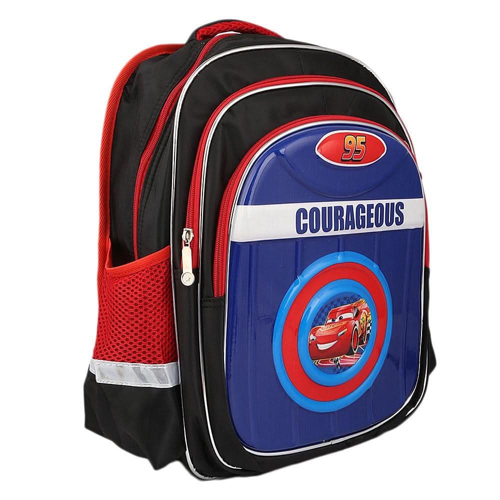 King MC Queen Car School Bag for Kids - test-store-for-chase-value