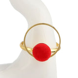 Women's Finger Ring - Red - Red - test-store-for-chase-value