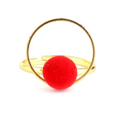 Women's Finger Ring - Red - Red - test-store-for-chase-value