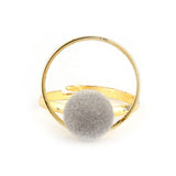 Women's Finger Ring - Grey - Grey - test-store-for-chase-value