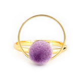 Women's Finger Ring - Purple - Purple - test-store-for-chase-value