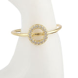 Women's Alphabet Finger Ring - Golden - Golden - test-store-for-chase-value