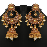 Polki Choker Jewellery Set - Golden - test-store-for-chase-value