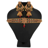 Polki Choker Jewellery Set - Multi - test-store-for-chase-value