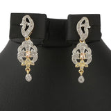 American Diamond Jewellery Set - Golden & Silver - test-store-for-chase-value