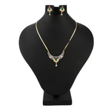 American Diamond Locket Set - Multi - test-store-for-chase-value