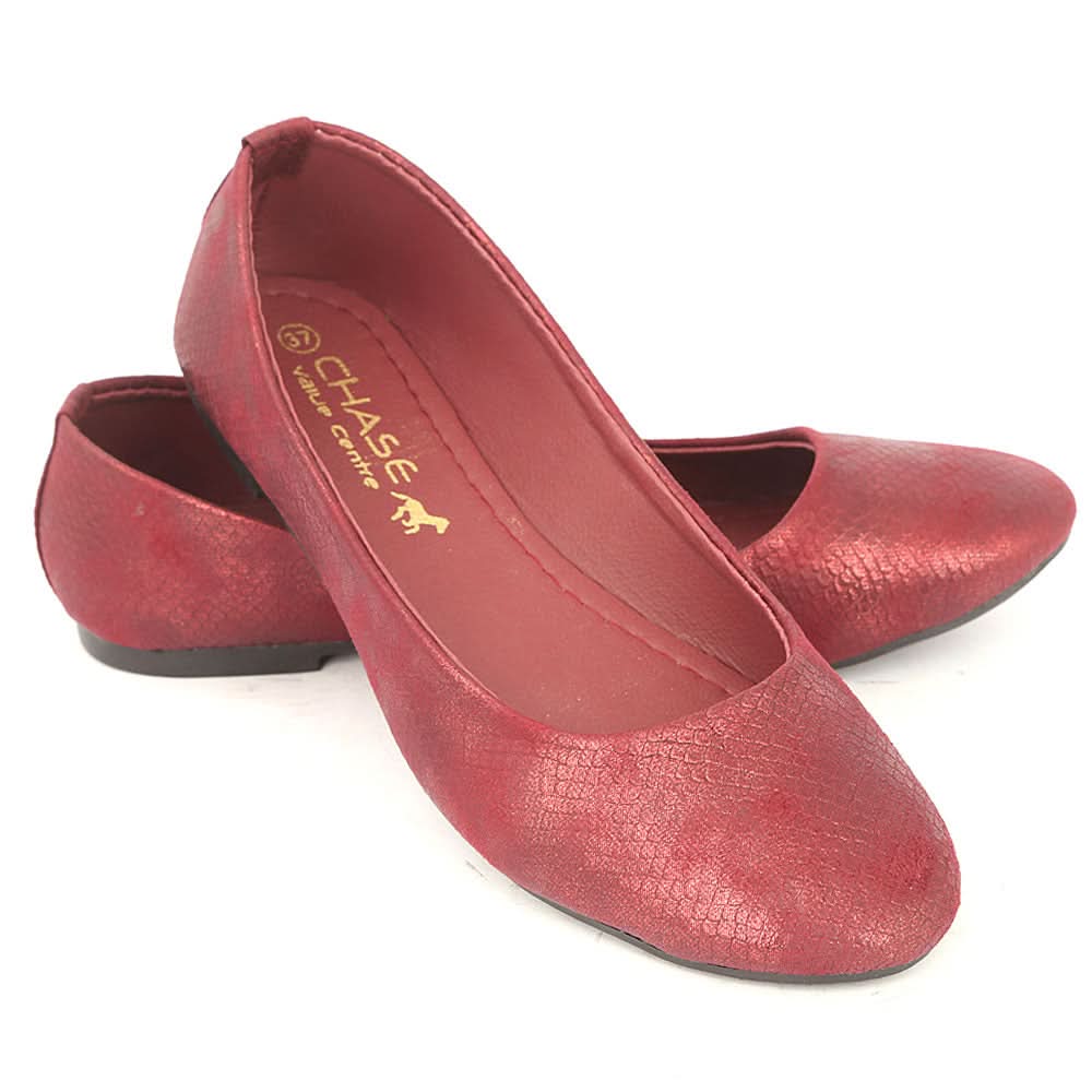 Women's Fancy Pumps - Maroon, Women, Pumps, Chase Value, Chase Value