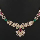 American Diamond Jewellery Set - Multi - test-store-for-chase-value