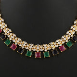 American Diamond Jewellery Set - Multi - test-store-for-chase-value