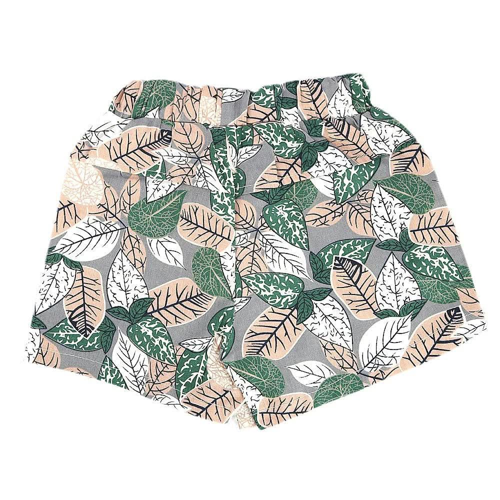 Girls Cotton Short - Green - Green - test-store-for-chase-value