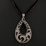 Women's Fancy Chain Locket - Black - test-store-for-chase-value