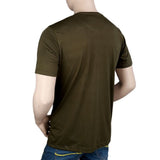 Round Neck T-Shirt For Men - Green - Green - test-store-for-chase-value