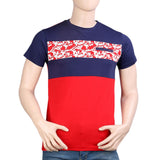 Round Neck T-Shirt For Men - Red - Red - test-store-for-chase-value