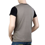 Round Neck T-Shirt For Men - Black - Black - test-store-for-chase-value