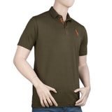 Polo T-Shirt For Men - Green - Green - test-store-for-chase-value